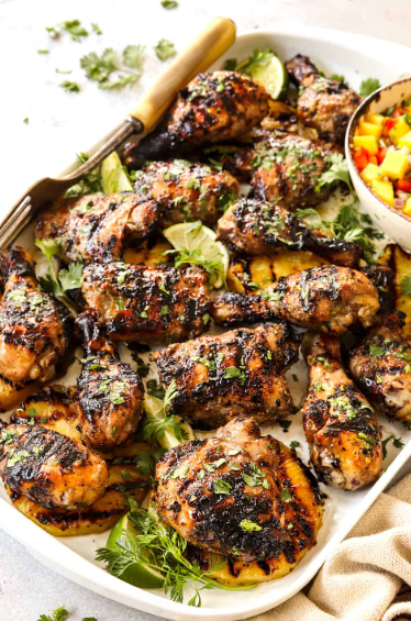 JAMAICAN CHICKEN THIGHS